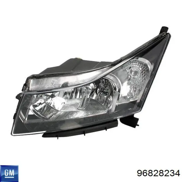 Do koszyka 96828234 General Motors Reflektor lewy