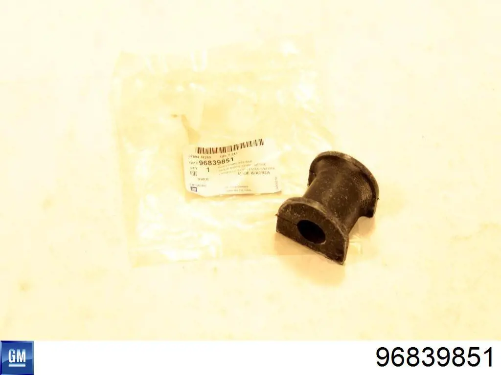 96839851 General Motors Tuleja stabilizatora przedniego