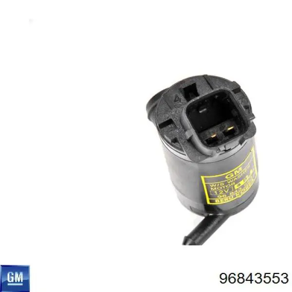 Pompka spryskiwacza szyby przedniej General Motors 96843553 cena, od 13,08 USD