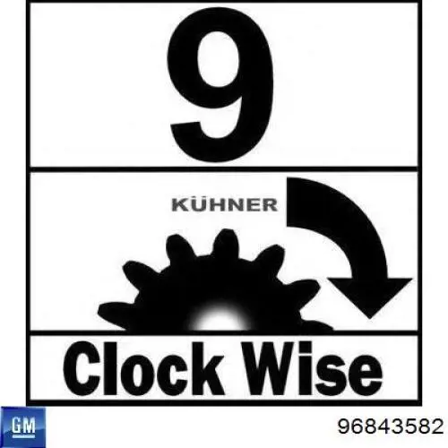 96843582 General Motors Rozrusznik