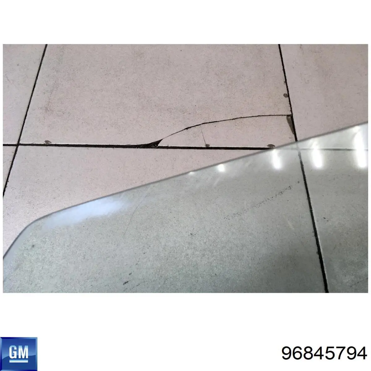 Szyba drzwi lewych przednich General Motors 96845794 cena, od 21,95 USD