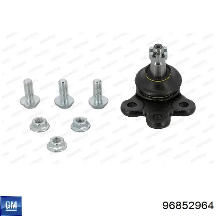 Sworzeń wahacza dolny 96852964 General Motors