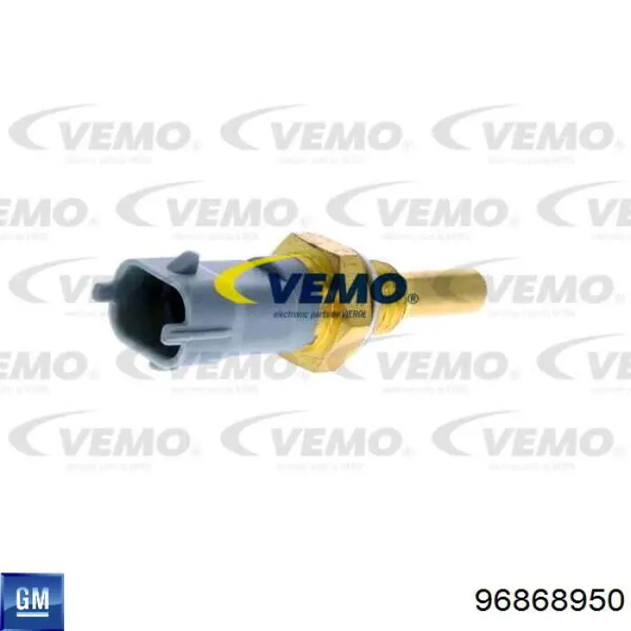 Czujnik temperatury płynu chłodzącego General Motors 96868950