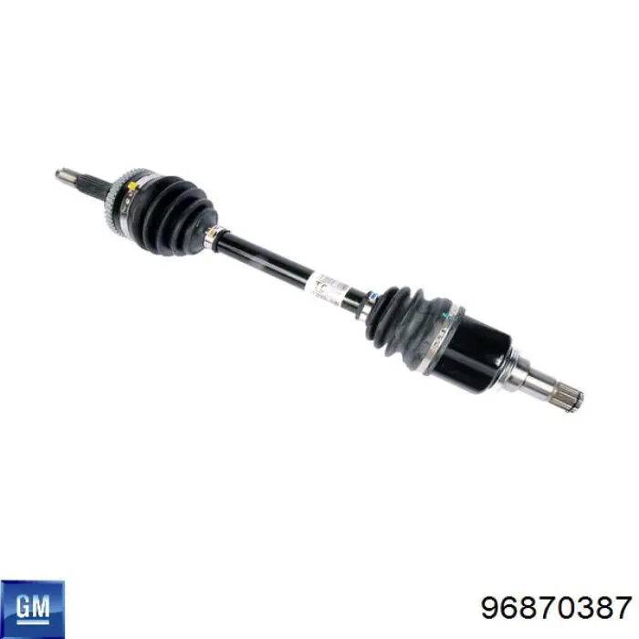 96870387 General Motors Półoś napędowa przednia lewa