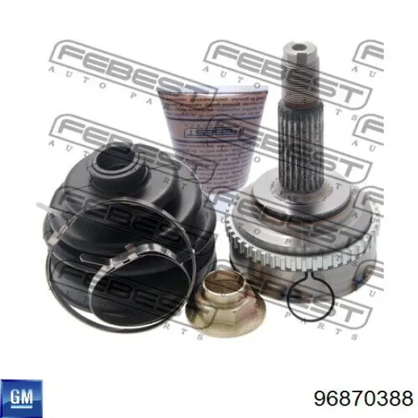 96870388 General Motors Półoś napędowa przednia prawa