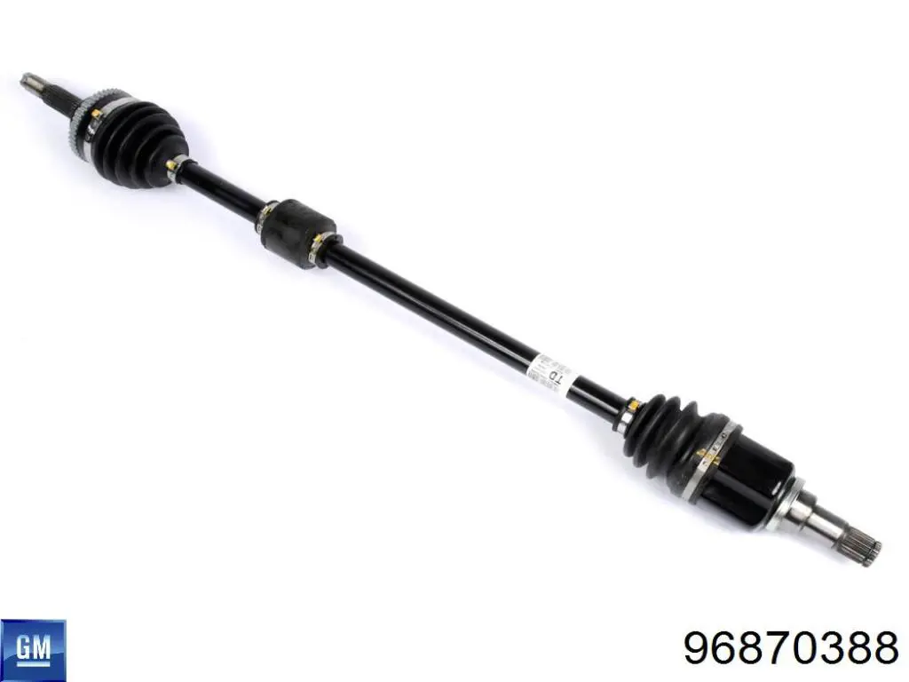 Do koszyka 96870388 General Motors Półoś napędowa przednia prawa