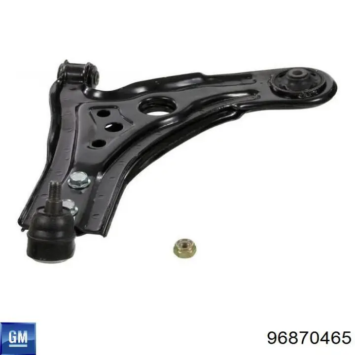 Do koszyka 96870465 General Motors Wahacz zawieszenia przedniego dolny lewy