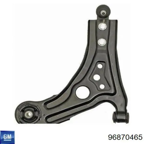 Wahacz zawieszenia przedniego dolny lewy General Motors 96870465