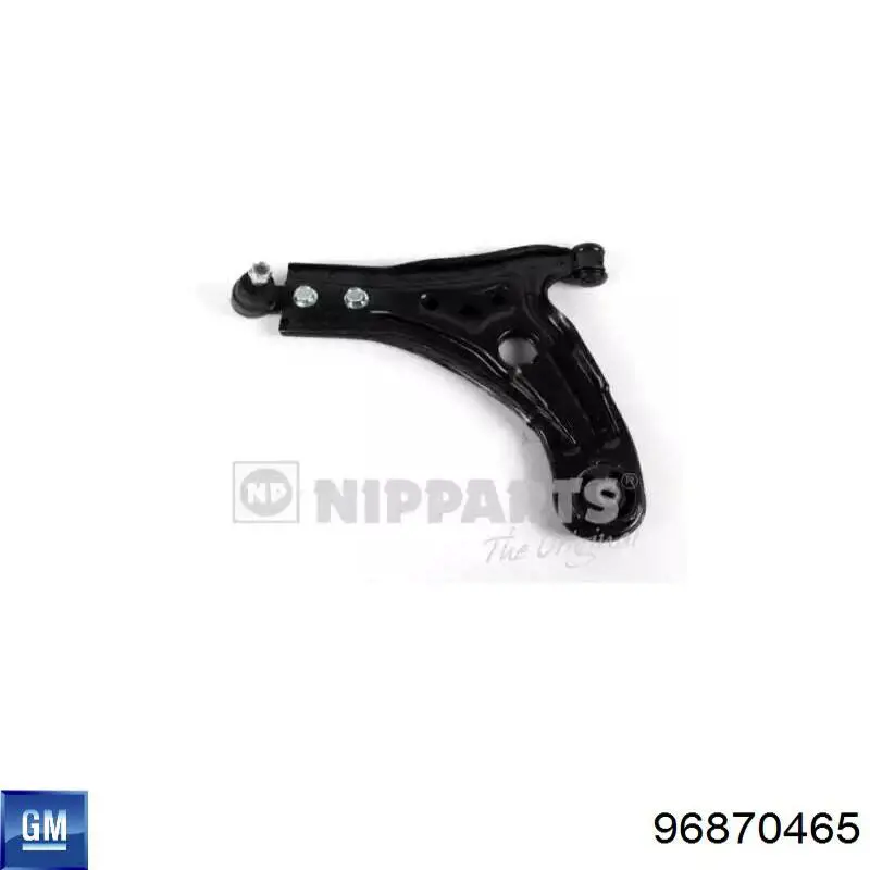 Wahacz zawieszenia przedniego dolny lewy 96870465 General Motors