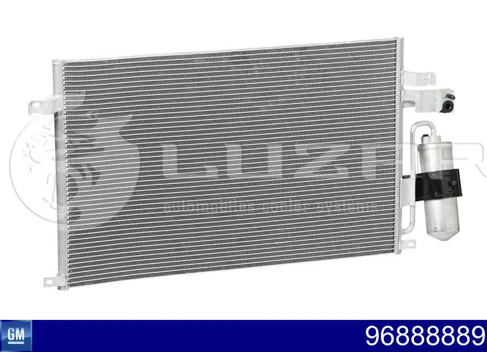 Chłodnica klimatyzacji General Motors 96888889 cena, od 104,90 USD