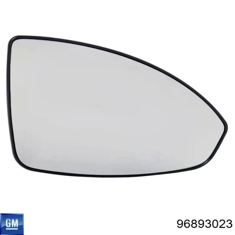 Wkład lusterka wstecznego prawego General Motors 96893023 cena, od 18,71 USD