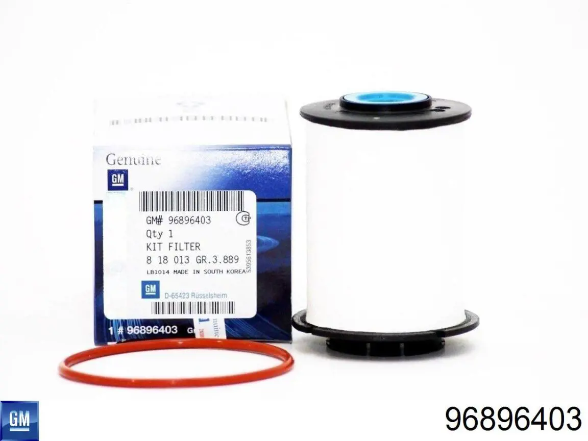 Filtr paliwa General Motors 96896403 cena, od 14,88 USD