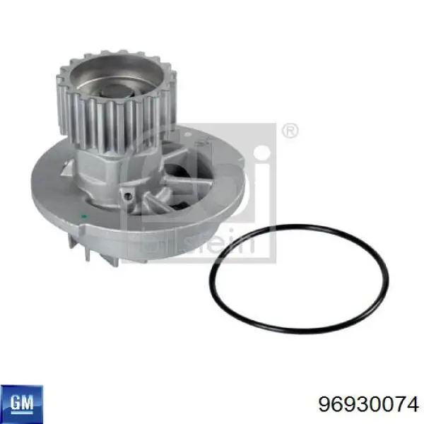 Do koszyka 96930074 General Motors Pompa chłodząca wodna