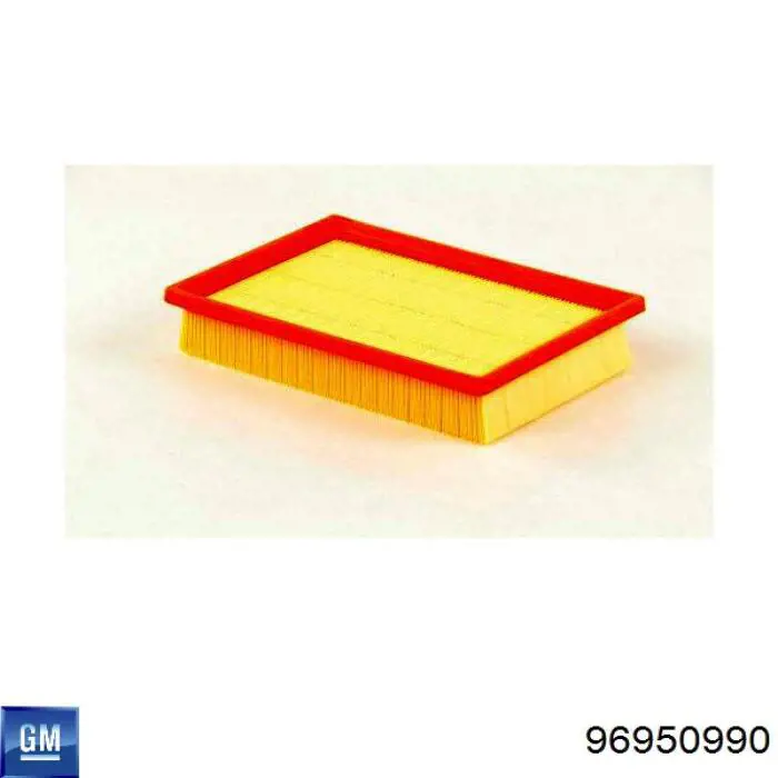 Filtr powietrza General Motors 96950990 cena, od 9,51 USD