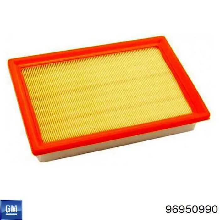 Filtr powietrza General Motors 96950990