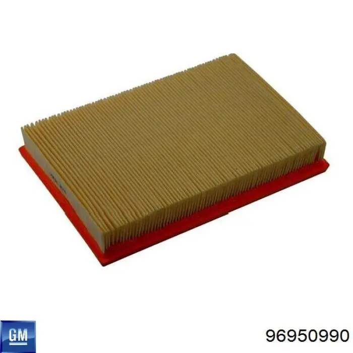 Filtr powietrza General Motors 96950990 cena, od 9,51 USD