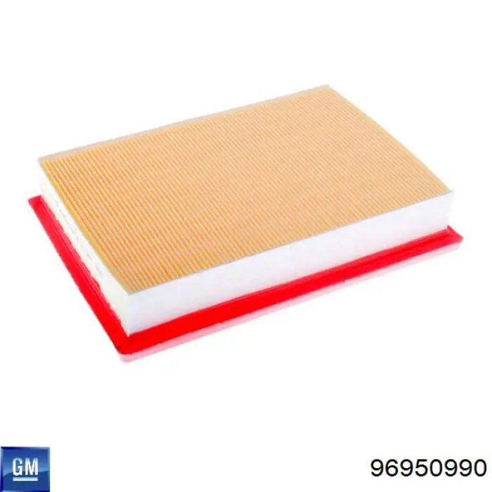 Do koszyka 96950990 General Motors Filtr powietrza