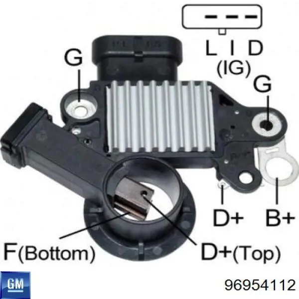 Alternator 96954112 General Motors