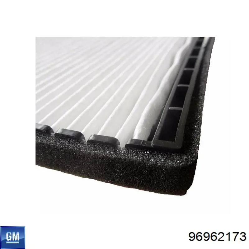 Do koszyka 96962173 General Motors Filtr kabiny