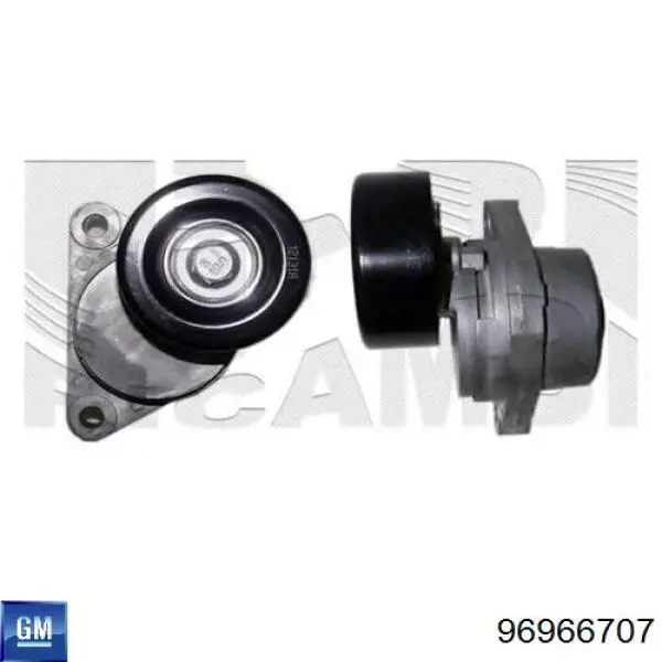 Napinacz paska napędowego General Motors 96966707 cena, od 49,43 USD