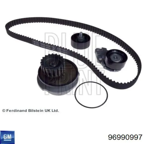 Pompa chłodząca wodna General Motors 96990997 cena, od 24,22 USD