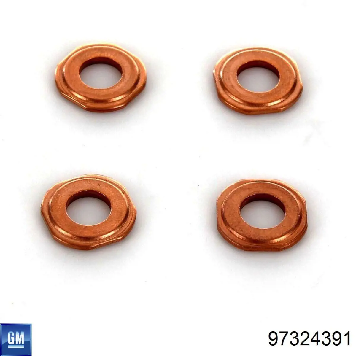 Pierścień uszczelniający wtryskiwacza 97324391 General Motors