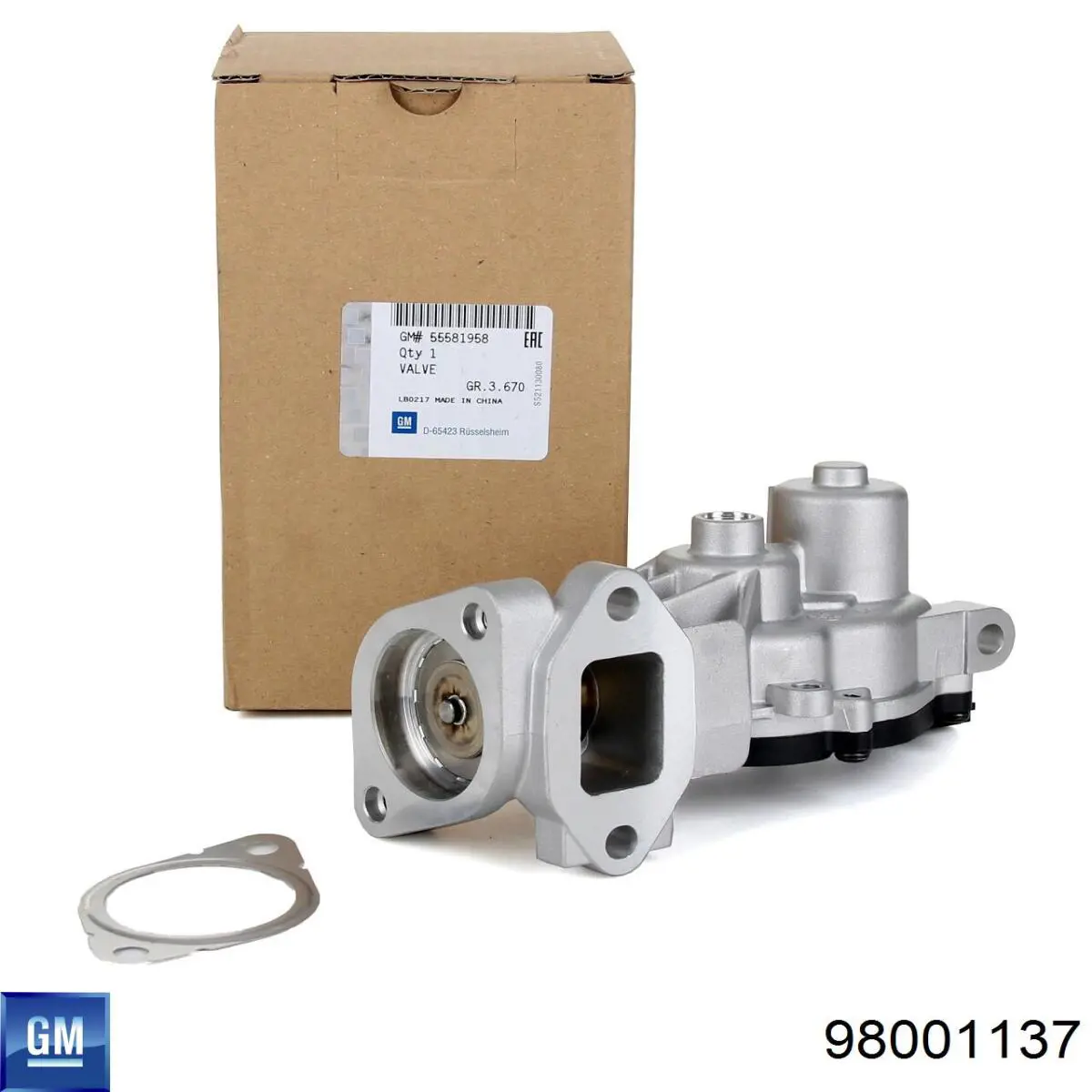 Uszczelka zaworu recyrkulacji EGR General Motors 98001137 cena, od 6,80 USD