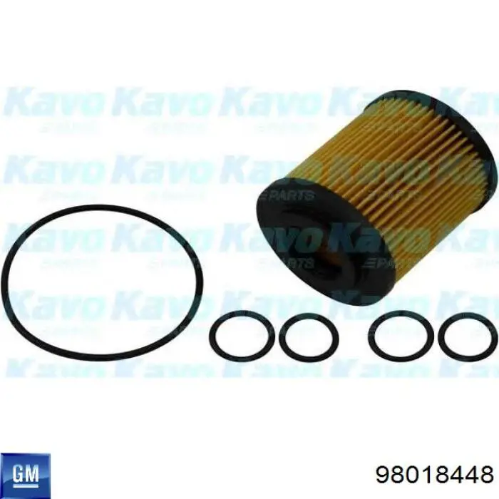 Filtr oleju General Motors 98018448 cena, od 10,96 USD