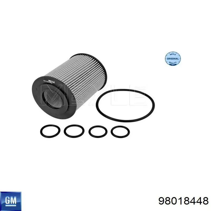 Filtr oleju 98018448 General Motors
