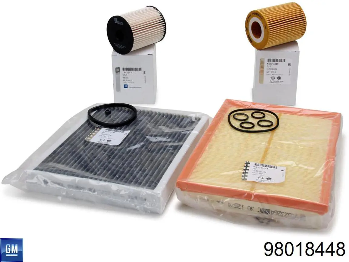 Filtr oleju 98018448 General Motors