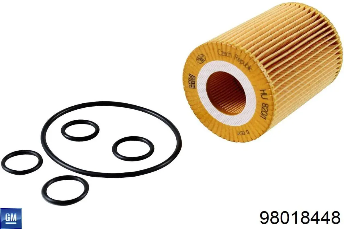 Filtr oleju General Motors 98018448 cena, od 10,96 USD