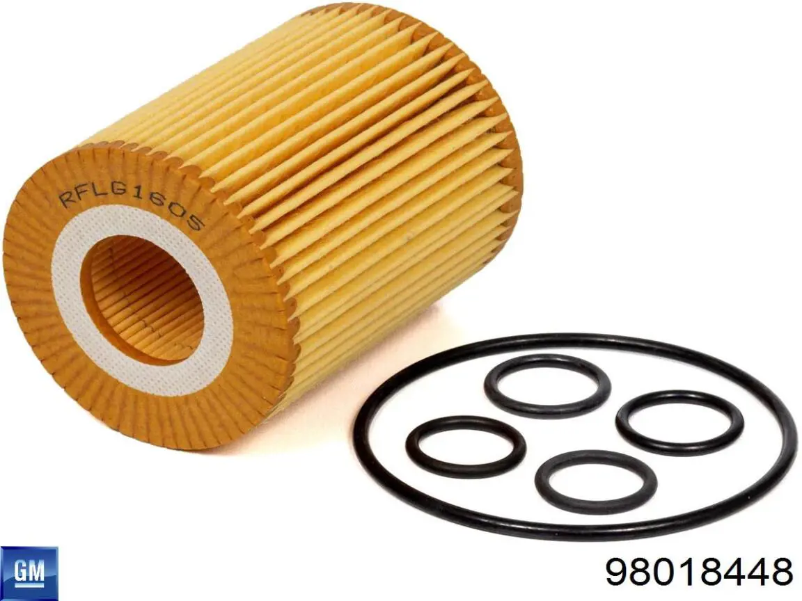 98018448 General Motors Filtr oleju