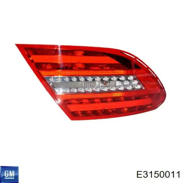 Lampa zespolona tylna lewa General Motors E3150011