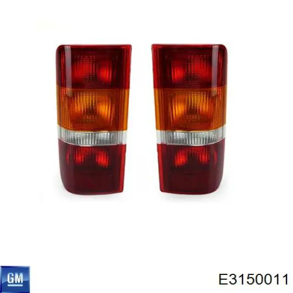 E3150011 General Motors Lampa zespolona tylna lewa