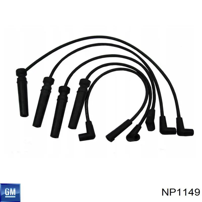 Zestaw przewodów wysokiego napięcia NP1149 General Motors
