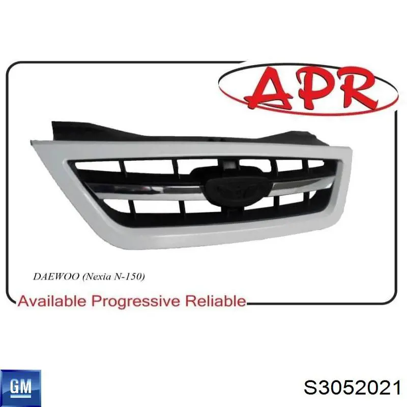 Atrapa chłodnicy Daewoo Nexia II sedana (N150) (2008 - 2016) cena, od 32,47 USD