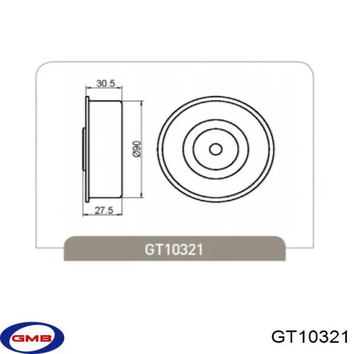 Rolka napinacza paska napędowego Hyundai/Kia 2528139010 cena, od 50,31 USD