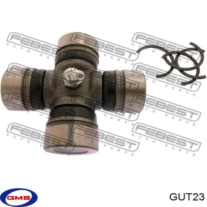 Krzyżak wału Cardana tylnego GMB GUT23 cena, od 14,19 USD