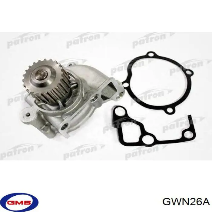 Do koszyka 2101016A25 Nissan/Infiniti Pompa chłodząca wodna