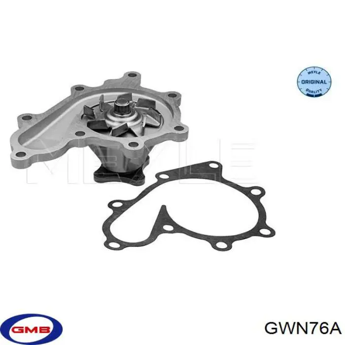 GWN76A GMB Pompa chłodząca wodna