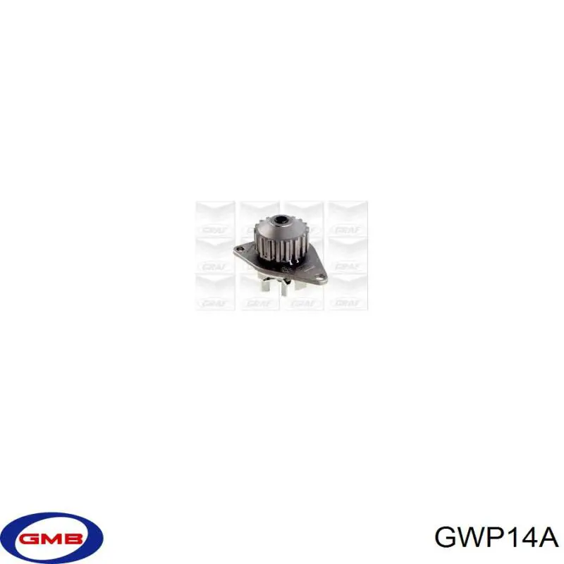 Do koszyka GWP14A GMB Pompa chłodząca wodna