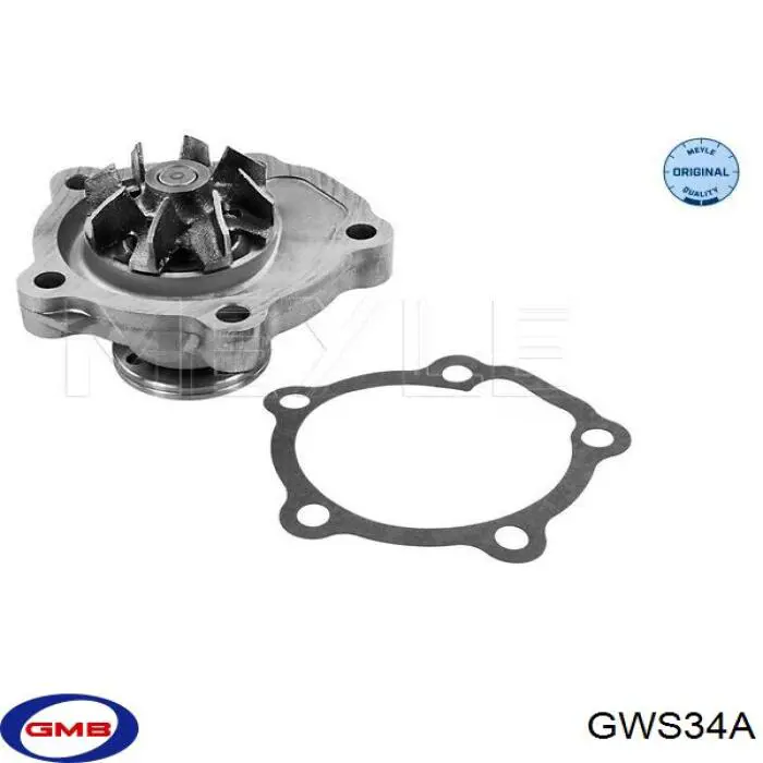 Pompa chłodząca wodna GMB GWS34A cena, od 41,85 USD