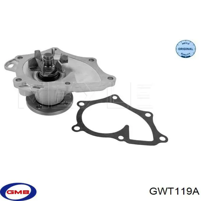 Pompa chłodząca wodna GMB GWT119A cena, od 38,38 USD