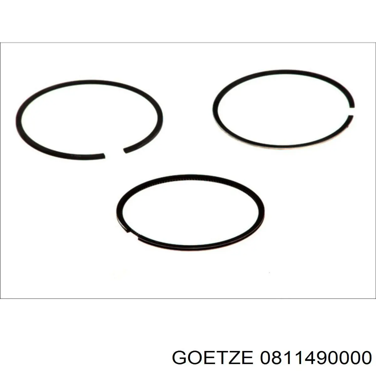 Pierścienie tłokowe na 1 cylinder, STD. Goetze 0811490000