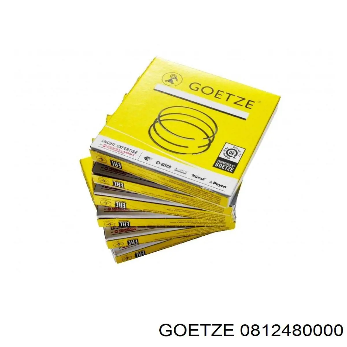 Zestaw pierścieni tłokowych do silnika, STD Fiat/Alfa/Lancia 71718102 cena, od 29,72 USD