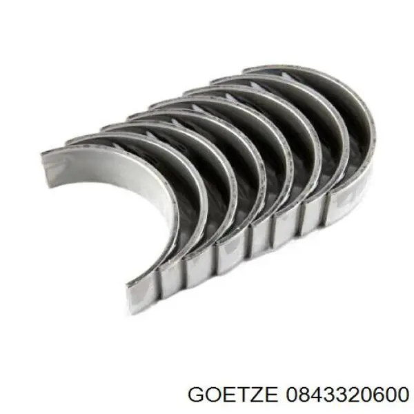 08-433206-00 Goetze pierścienie tłokowe na 1 cylinder, 2. naprawa (+0,50)