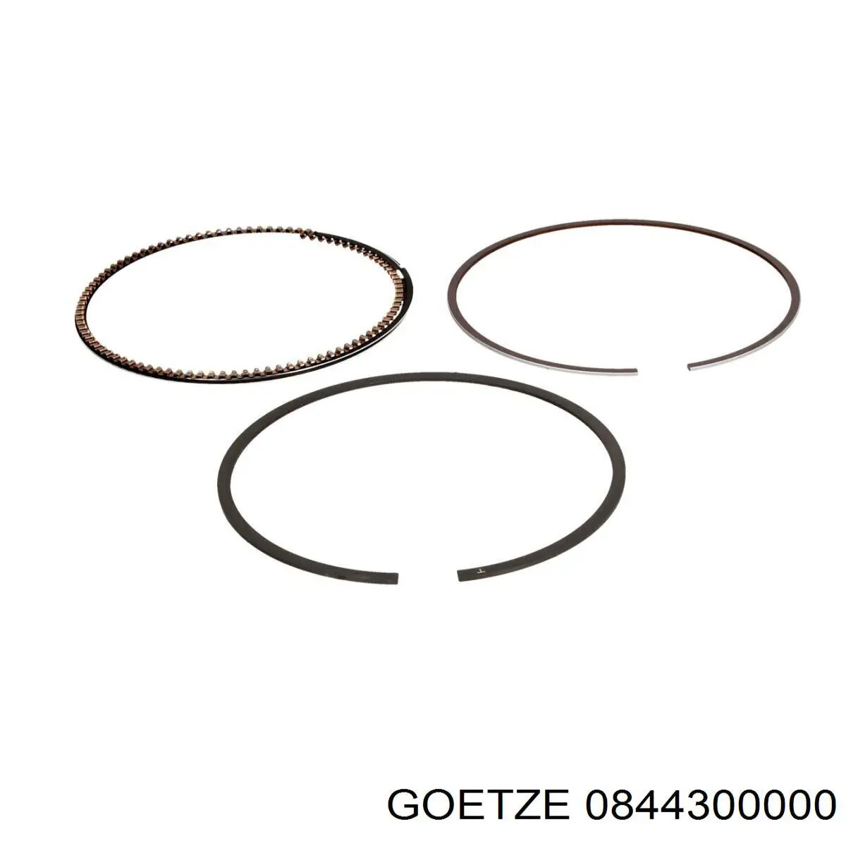 0844300000 Goetze Pierścienie tłokowe na 1 cylinder, STD.