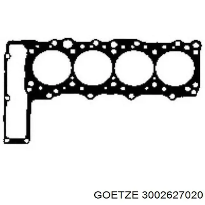 Uszczelka głowicy cylindrów Goetze 3002627020 cena, od 30,88 USD