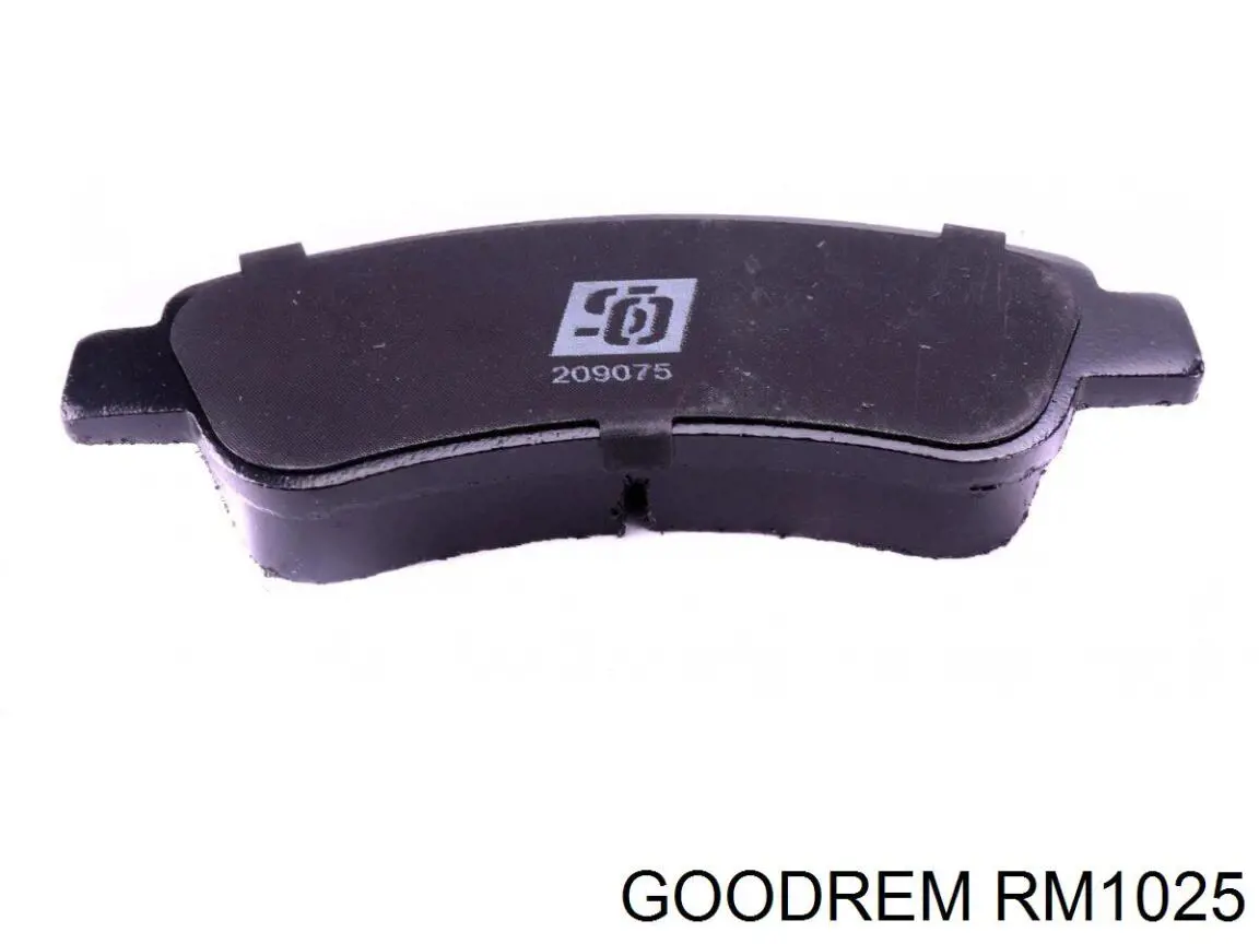 Do koszyka RM1025 Goodrem Okładziny (klocki) do hamulców tarczowych tylne
