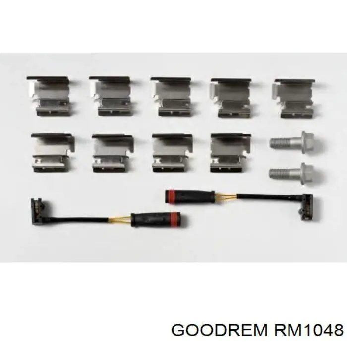 RM1048 Goodrem Okładziny (klocki) do hamulców tarczowych tylne